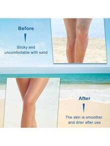 Summer HitSand Remover For Beach, Sand Remover Bag, Owder Pouch Sand Remover Brush For Beach Vacation Camping Essentials (Not Contain Talc Powder) - Multicolor - View 10