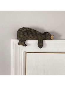 Đồ trang trí cửa hình gấu bằng gỗ, Gấu bố, Trang trí khung cửa, Trang trí phòng trẻ em, Trang trí tường phong cách Boho bằng gỗ, Gấu ngủ trong rừng, Trang trí rừng cho lớp học, phòng ngủ, kệ phòng trẻ em, Trang trí cửa phòng trẻ em, Quà Giáng sinh cho gia đình, Quà tân gia lý tưởng - Nhiều màu - Xem 5