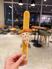 Joivida Fun Pop Tart Plush Wristband Bracelet Vegetable Fruit Cartoon Watch Strap Gift