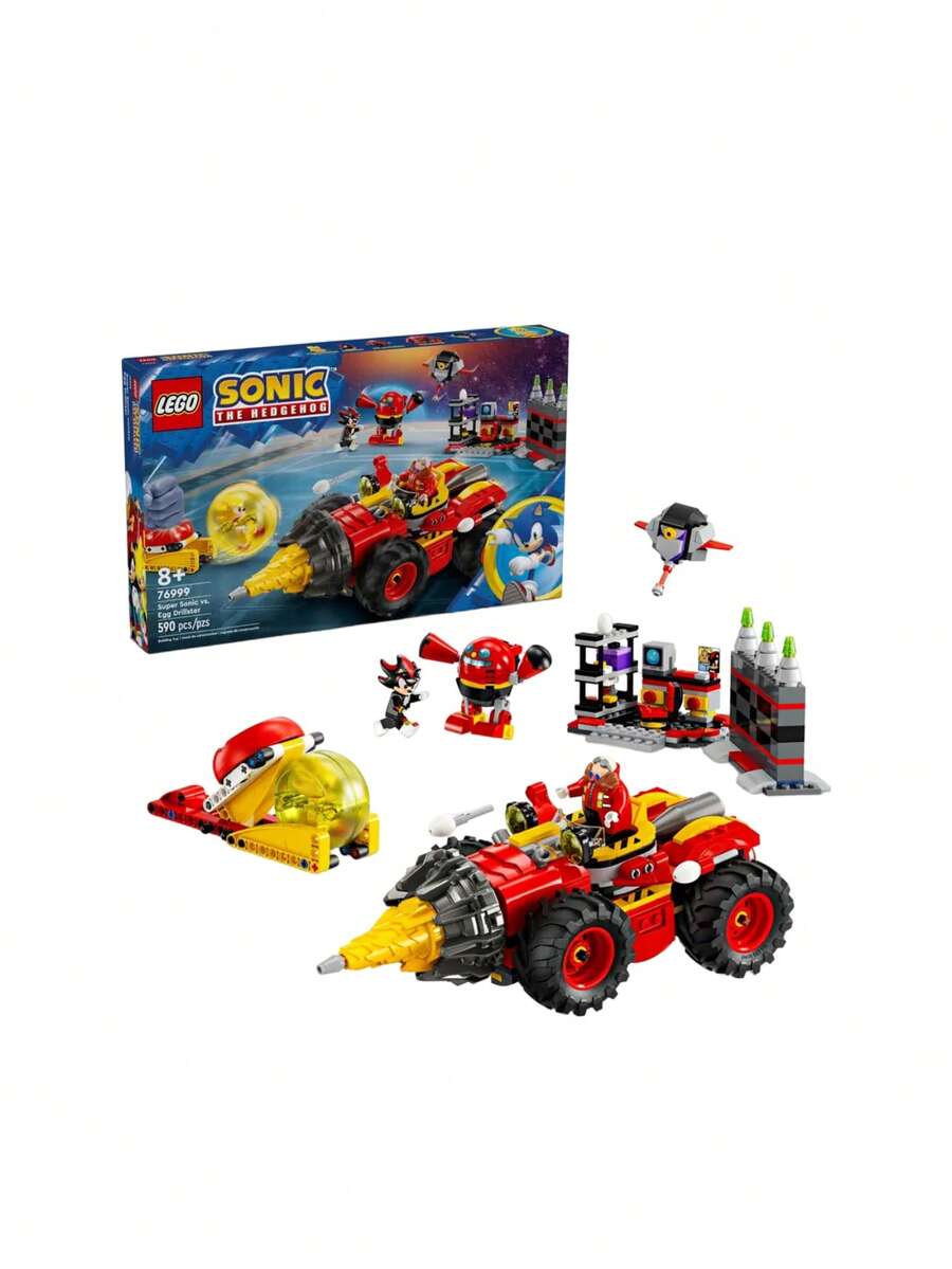 LEGO Sonic The Hedgehog™ Super Sonic Vs. Egg Drillster 8Years+ 76999 - Multicolor - View 1