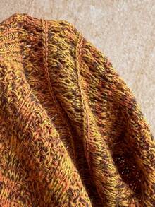 Soleia 流苏针织迷你连衣裙，夏季伊比沙岛度假性感音乐节针织毛衣，适合秋季乡村、秋冬季纳什维尔风格 - 彩色 - 查看 7