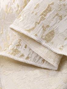 DAZY Đầm nữ thanh lịch tay phồng họa tiết hoa, đầm dự tiệc cưới mùa hè. - Màu be - Xem 10