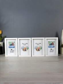 Khung ảnh nhiều mảnh màu đen, 2, 3, 4 tấm ghép hình, có bản lề, chứa ảnh tiêu chuẩn 4x6 và 5x7. Món quà lý tưởng cho Ngày của Mẹ, Lễ cưới, Kỷ niệm, dành cho gia đình, bạn bè, trang trí nhà cửa, văn phòng, bàn làm việc. - Nhiều màu - Xem 12