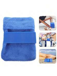Summer HitSand Remover For Beach, Sand Remover Bag, Owder Pouch Sand Remover Brush For Beach Vacation Camping Essentials (Not Contain Talc Powder) - Multicolor - View 5
