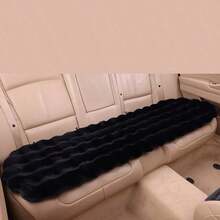 1PC Winter Long Plush Car Seat Cushion - Warm, Soft, And Luxurious Dotted Plush, Comfortable Backrest Cover, High-Quality Materials For Deluxe Ride - various - View 9