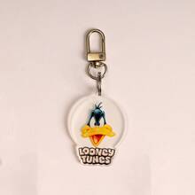 LOONEY TUNES X SHEIN 时尚可爱的字母卡通图案钥匙扣 - 彩色 - 查看 7