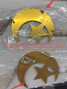 Cirelle 斋月礼物 伊斯兰念珠（Tasbih） - 手工木制月亮星形念珠，寓意美好的开斋节纪念品 - 彩色 - 查看 5