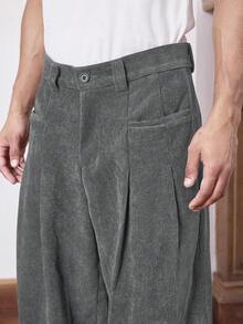SWAVVY Pantalones para hombres - Gris Claro - Ver 5