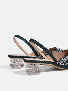 CUCCOO TILAWA Women Pumps Valentine's Day - Green - View 5