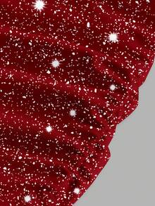 SHEIN MOD Chân váy ngắn ôm sát dáng suông tối giản dành cho nữ, họa tiết lấp lánh. - Nhiều màu - Xem 3