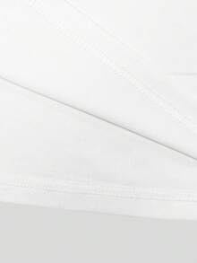 Resyla 贝壳刺绣短袖T恤，沙滩T恤，女士夏季上衣，时尚T恤，海洋爱好者礼物 - 白色 - 查看 7