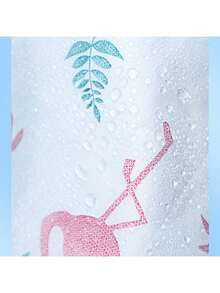 Disposable Non-Woven Fabric Toilet Seat Covers In Flamingo And Rabbit Styles, Printed, Extended, Universal, Dirt-Proof, Waterproof, 4-Point Positioning, Anti-Slip, Individual Packaging, 10 Pieces Each