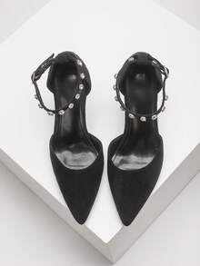 CUCCOO SZL Women's High-Heeled Shoes - Black - View 3