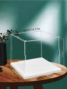 Display Case For Collectibles Assemble Clear Acrylic BoXAltemative Glass Case For Display Action Figures HomeStorage & Organizing Toys - Multicolor - View 16