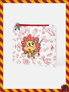 HARRY POTTER X SHEIN 可爱卡通魔法元素零钱包 - 紅色 - 查看 2