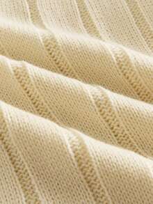 HIMLAND Camiseta de punto de unicolor para hombre, nueva llegada de moda, verano - Albaricoque - Ver 7