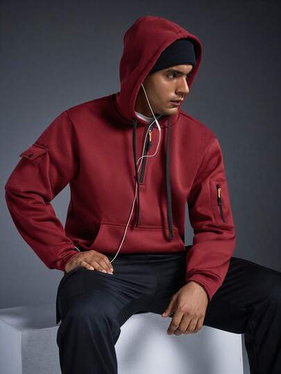 Driftmere 男士休闲连帽卫衣和运动裤套装，时尚户外简约套装，适合春夏穿着，舒适柔软，适合日常运动休闲，展现运动休闲风，彰显运动时尚