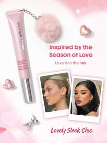 SHEGLAM HAIR Cupid's Charm Style Keeper Hair Mascara,Pink Frizz & Flyaway Hair Taming Wand,Hair Finishing Stick,Soft Hold Without Clumps,No Sticky Residue, Easy To Rinse Out,Sweat-Proof Formula That Lasts Through Work, Outings And Leisure For Flyaways & Baby Hairs