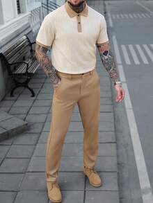 Manfinity CasualCool 男士休闲日常 Polo 衫套装