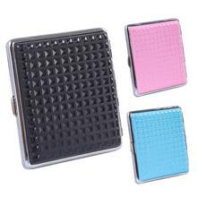 Set de 20 estuches de cigarrillos portátiles de plástico, soporte de cigarrillos a prueba de humedad y resistente a la compresión para hombres y mujeres - Multicolor - Ver 4