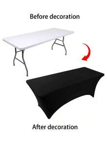 1pc 6ft Salon Massage Table Cover, Stretchy Eyelash Extension Bed Cover, Suitable For Eyelash Bed, Beauty Salon - Multicolor - View 6