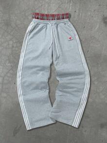 Manfinity EMRG Quần thể thao nam phong cách trưởng thành, thời trang đường phố 2 trong 1, chất liệu dệt kim dày dặn, cạp chun co giãn và dây rút, mang hơi hướng đường phố và sành điệu, thoải mái và ấm áp, với khẩu hiệu tối giản "Los Angeles", đa năng cho mặc hàng ngày, phối đồ thời trang, đi học, hoạt động ngoài trời, cỡ lớn, thường ngày, thể thao và hơn thế nữa. Quà tặng ngày lễ, quà tặng cho bạn trai. - Xám - Xem 8