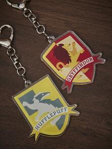 HARRY POTTER X SHEIN 时尚字母和动物图案钥匙扣 - 彩色 - 查看 3