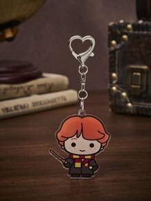 HARRY POTTER X SHEIN Fashionable Cartoon Character Keychain - Multicolor - View 5