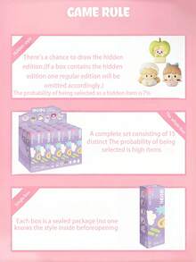 POKOJA LAND 盲盒（非毛绒填充）可爱卡通人物装饰摆件，云漫步童话盲盒系列 - 6款常规款 + 3款主题限定隐藏款，精致桌面摆件，节日送礼佳品 - 潮玩盲盒 - 查看 6