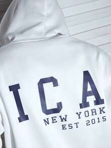 Modcrash 男士时尚街头朋克风全迷彩印花运动裤，必备单品，个性宽松街头时尚阔腿裤，春夏换季穿搭，适合日常穿着，休闲版型，夏季度假穿搭 - 白色 - 查看 7