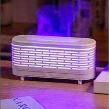 1PC Simulated Flame Aroma Diffuser Lamp – USB Powered, 7-Color RGB Light, Flame Effect Humidifier & Essential Oil Diffuser, Air Purifier With Auto Shut-Off Protection, 120ml Capacity, Ultra-Quiet Operation. Ideal For Room Decor, Office, Living Room, Study, Desktop, Birthday Gifts & Christmas Presents. - Multicolor - View 9
