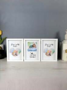 Khung ảnh nhiều mảnh màu đen, 2, 3, 4 tấm ghép hình, có bản lề, chứa ảnh tiêu chuẩn 4x6 và 5x7. Món quà lý tưởng cho Ngày của Mẹ, Lễ cưới, Kỷ niệm, dành cho gia đình, bạn bè, trang trí nhà cửa, văn phòng, bàn làm việc. - Nhiều màu - Xem 25