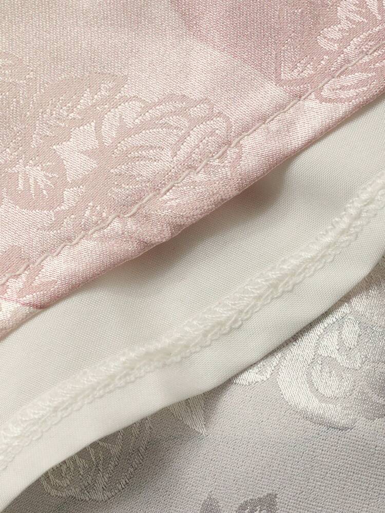 Women's Elegant Floral Ombre Puff Sleeve Ruffle Hem 2 In 1 Long Dress, Spring/Summer Wedding Guest Dress Maxi Dress Sundress