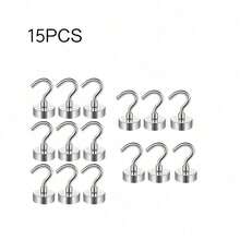 Magnetische Haken, starke schwere Kreuzfahrt-Magnethaken zum Aufhängen, Kabinen, Grill, Küche, Garage, Arbeitsplatz und Büro usw. Beste Geschenke zu Geburtstag und Abschluss - Verschiedenfarbig - Übersicht 12