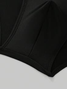 男士角色扮演服装、侍者制服、贴身内衣 - 黑與白 - 查看 5