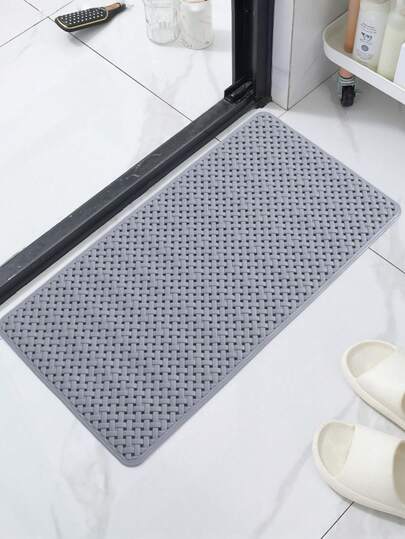 1件浴室/淋浴垫，防滑淋浴垫，带排水孔和吸盘的浴缸垫，柔软可机洗淋浴地毯，浴室配件，浴室装饰，厨房地毯，洗衣房秋季装饰，返校季
