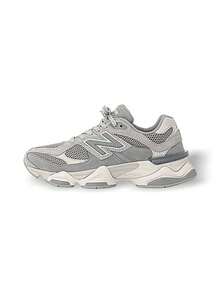 New Balance 男女通用运动鞋，缓震透气，轻便舒适，弹性好，适合运动、户外跑步、日常穿着，灰色，U9060ERD - 灰色 - 查看 1