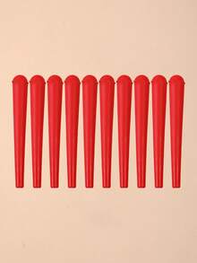 1/5/10个装草药锥形收纳管带盖，高品质彩色塑料香烟盒，手工卷烟密封防潮便携式收纳盒，配件，送给吸烟者的绝佳礼物，烟草店产品，返校用品 - 彩色 - 查看 15