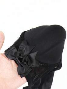 DrisQ 时尚纯黑色罩杯性感黑色镂空网纱蕾丝腰部男士性感内衣 - 黑色 - 查看 6