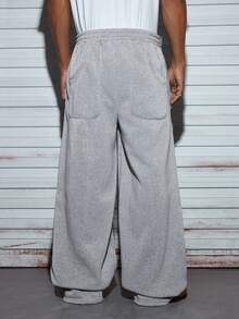 Modcrash 男士休闲宽松运动裤，灰色 - 灰色 - 查看 2