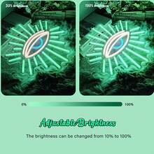 LED幽灵蜘蛛骷髅发光氛围灯，USB供电透明亚克力装饰灯，非常适合营造卧室氛围，也是节日礼物和派对的理想选择。诡异的设计非常酷炫。 - 彩色 - 查看 7