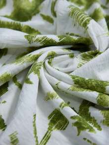 Aveloria Modichic 随机几何印花竹编打结露背长裙 - 彩色 - 查看 7