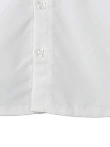 Set da 4 pezzi da gentiluomo per bambini di 4-7 anni: blazer blu navy con texture, camicia bianca tessuta, gilet smanicato e pantaloni casual neri. Stile alla moda, elegante e vintage, adatto per feste di compleanno, matrimoni, battesimi, primo giorno di scuola e altre occasioni.