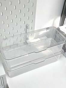 1 pieza Caja de almacenamiento, Organizador de escritorio para oficina en el hogar, Soporte multifuncional para cosméticos y joyas, Regalo perfecto para amigos, Regalo de cumpleaños - Multicolor - Ver 5