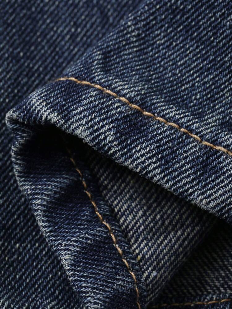 Toddler Boys' Loose Fit Korean Style Casual Washed Denim Jeans