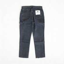 Pantalón mezclilla denim caballero corte recto tiro medio ajuste regular. MOD. MARUS - Gris oscuro - Ver 4