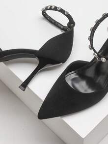 CUCCOO SZL Women's High-Heeled Shoes - Black - View 6