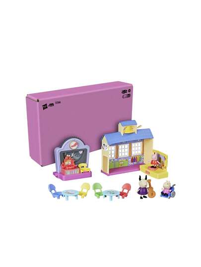 Hasbro Peppa Pig Peppa's Adventures Peppa's School Playgroup Preschool Playset F21665Y0