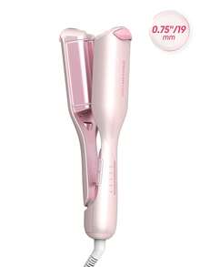 SHEGLAM HAIR Cupid's Charm Beach Babe Hair Waver,Pink Ionic Hair Curler,Waver Curling Iron-19mm UK Plug,2 Barrel Hair Crimper With Anti-Scald,50 Million Ions & 10 Min Quick Wave,Smart Timer & Adjustable Temps,Easy To Use Hair Tool For Women - Baby Pink - View 14