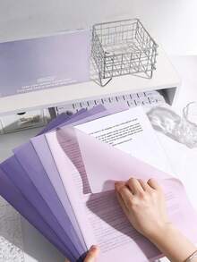 1套A4文件袋，A4塑料文件袋，办公用品单页文件套，返校季，开学季，学习用品 - A4 - 查看 1